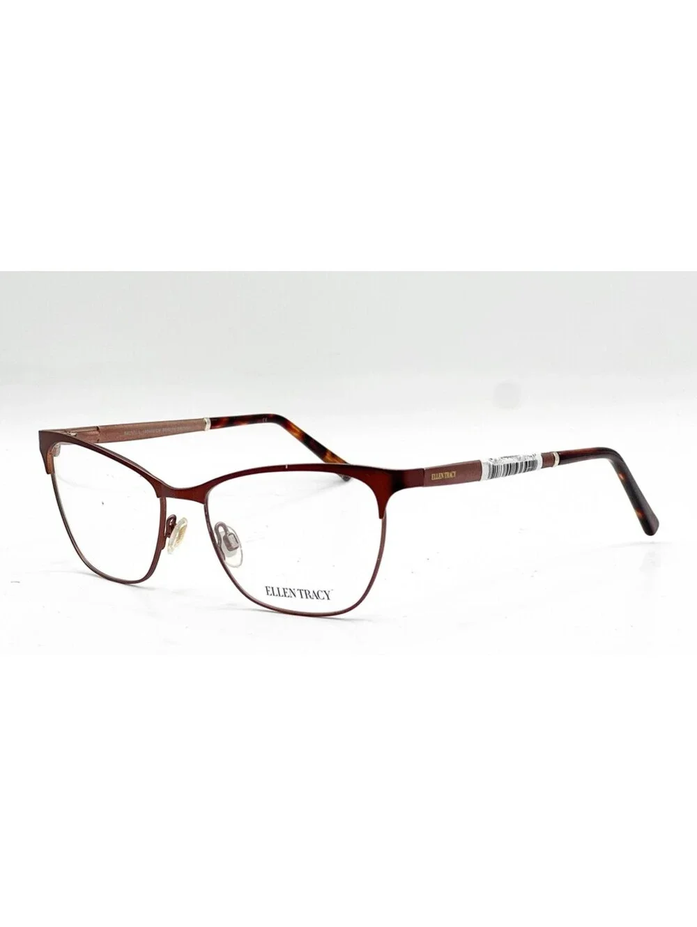 Ellen Tracy Berlin Brown Authentic Eyeglasses 54-17-140